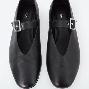 COS buckled ballet flats